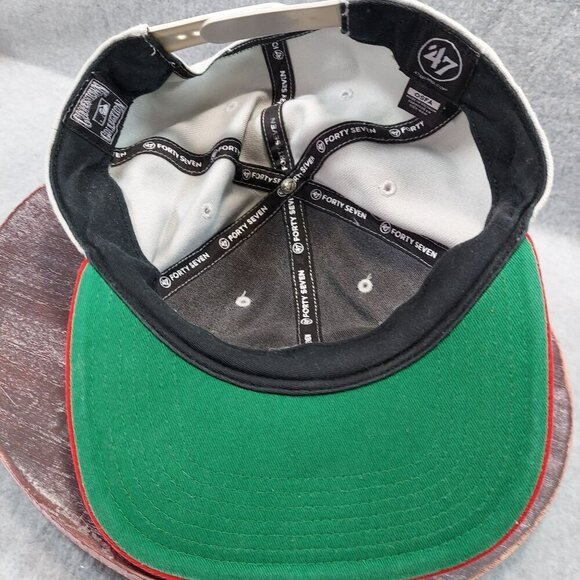 Cincinnati Reds Gray & Red Baseball Hat By 47 Adjustable Snapback Cap Unisex - Picture 9 of 12